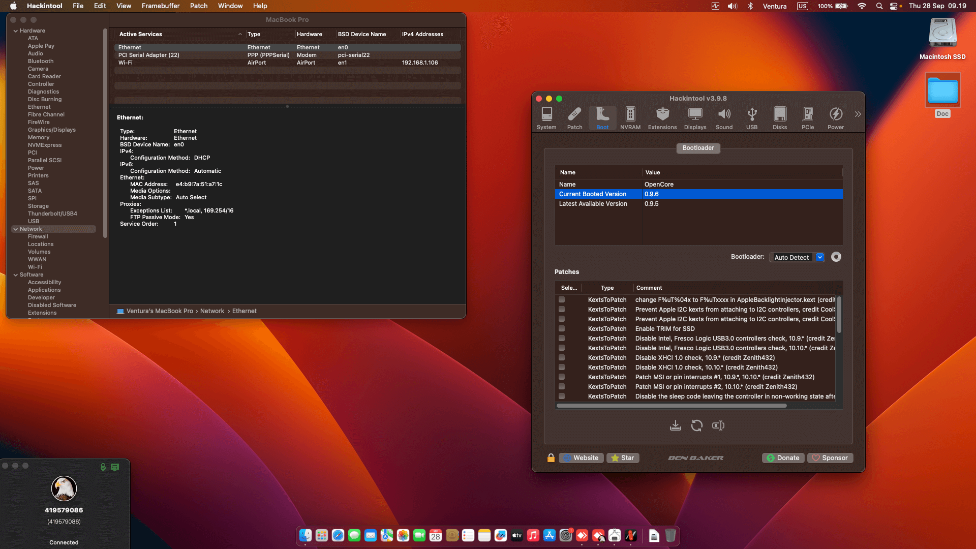 Dell Latitude 7490 7th [KabyLake R + Intel UHD 620 + I2C]   OpenCore 1